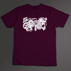 Camiseta Drágon Morada