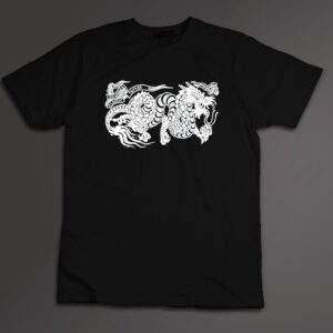 Camiseta Drágon Negra